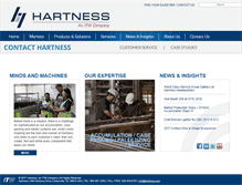 Tablet Screenshot of hartness.com